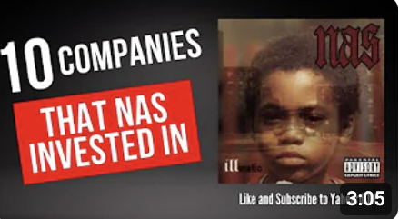 A Mogul on the Rise: 10 Companies Making Nas A Fortune